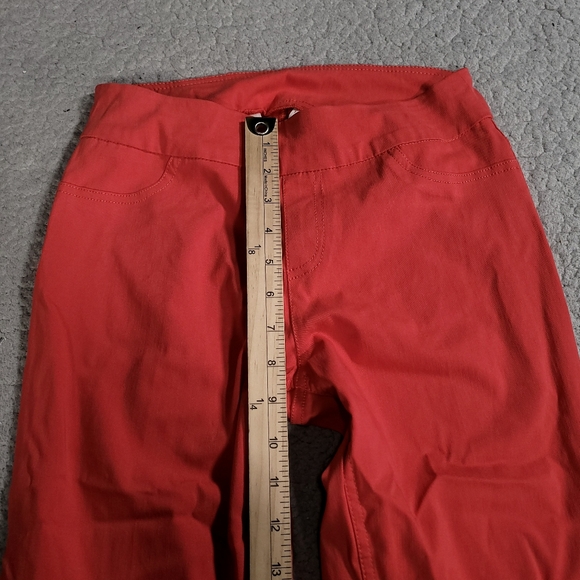 Soft Surroundings Pants Womens XS Ponte Slim Leg Mid Rise Pull On Stretch Pink - Picture 3 of 9